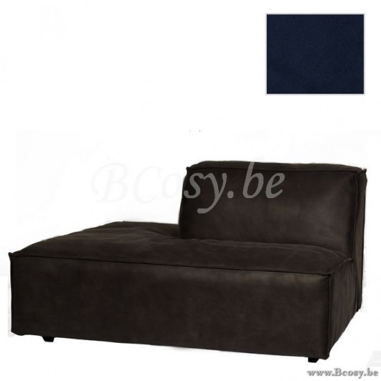 Lifestyle LINKE FUSSBANK VERONA SEVEN NAVY 49 B104/H75/D138