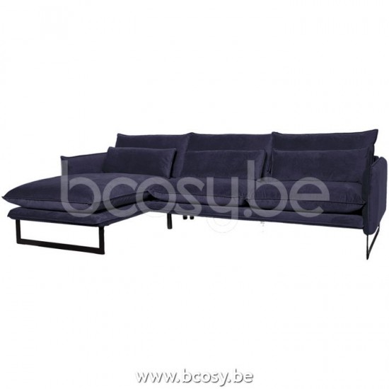 Lifestyle LOUNGESOFA RECHTS MILAN SEVEN NIGHTSHADE 178 B280/H88/D160