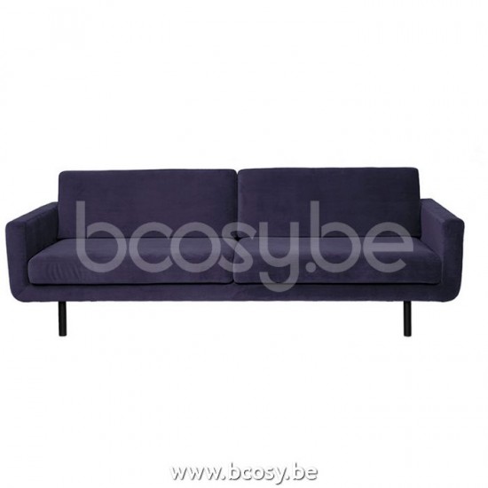 Lifestyle SOFA 3 SITZE GENUA SEVEN NIGHTSHADE 178 B230/H80/D90