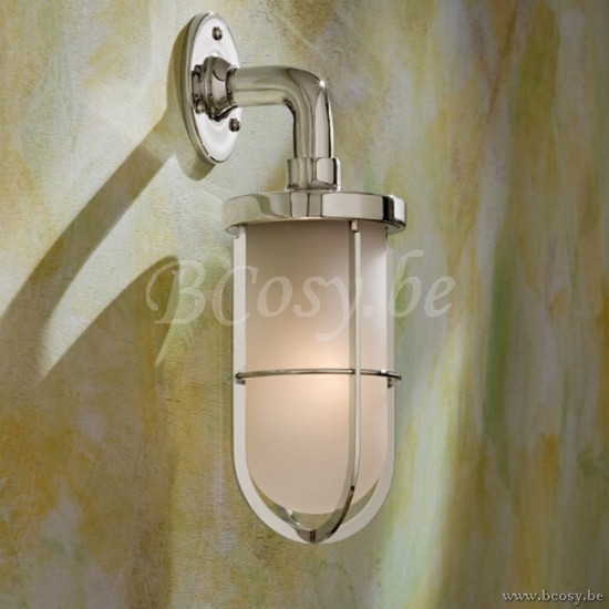Tekna Nautic DOCKLIGHT WALL Bronze nickel poliert mattes Glas NA80010229
