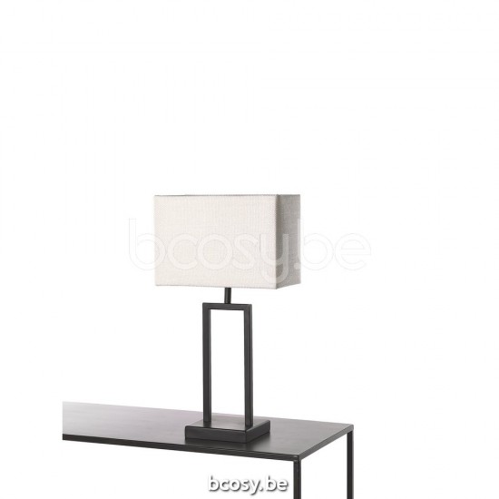 Marckdael tafellamp Veneto Marckdael VENETO-TFL-SMALL-BLACK-MILANO-30-MINOZZI-01 Contemporal zwart tafellamp H 50cm VVD VDV Verlichting van .