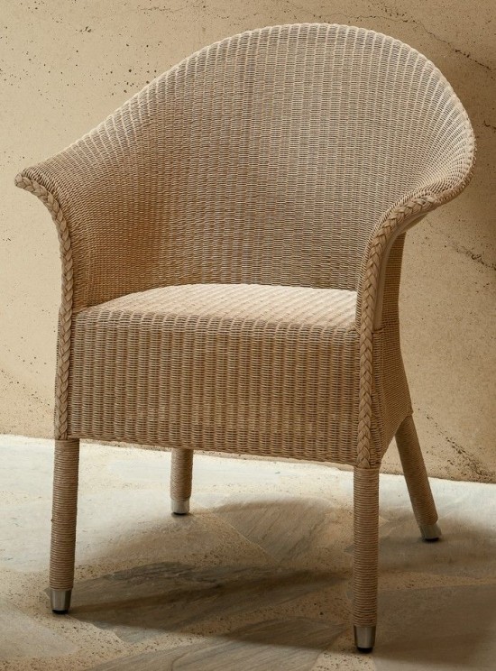 Vincent Sheppard Victor fauteuils chaises avec accoudoirs Lloyd Loom Lavage à la neige.