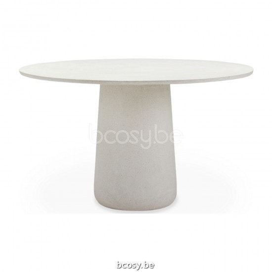Vincent Sheppard Mistral tables de jardin Cadre en Ciment moucheté Round.