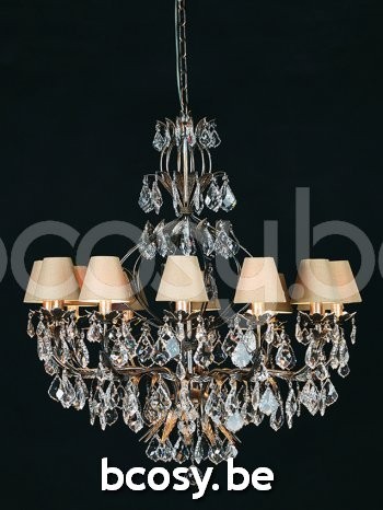Marckdael VVD chandeliers-francese 1310-12-ARG-ANT-VIOLIN argento antico luchter VVD VDV Verlichting van Dijck Dyck Markdaal.