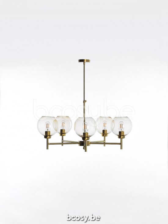 Marckdael malibu Ottone Brass Éclairage Armatures Luminaires D'intérieur Lustres VVD VDV Verlichting van Dijck Dyck Markdaal.