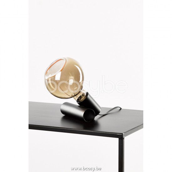 Marckdael tafellamp Calgary Marckdael 0997-L1-RO-NE Contemporal zwart tafellamp H 8cm VVD VDV Verlichting van Dijck Dyck Markdaal.