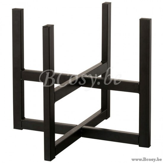 J Line Jline Fu? Für Übertopf Korb Metall Schwarz Small blumentopf blumentoepfe blumenhalter