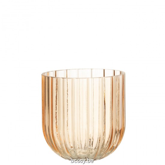 Jline Vase Yari Linien Glas Peche Small vases.