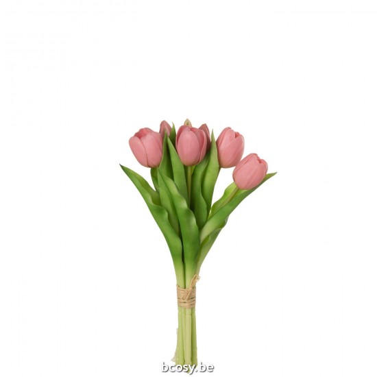 Jline Strauß Tulpen 7 Stück Pu Rosa Small Blumenstrauß Blumenstraueße.