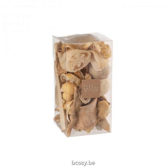 J Line Scatola Noci Secchi Naturale Box Dried Nuts Natural.