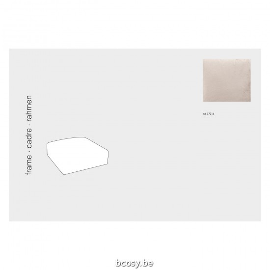 Jline Bezug Hocker Monaco Velours Beige schutzhuellen sessel sitz sofa bezug.