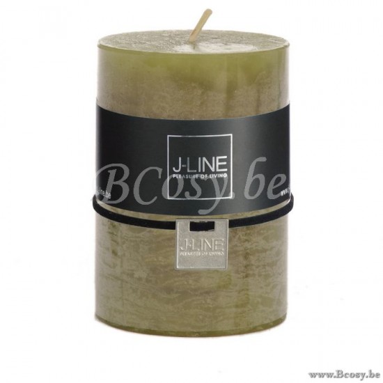 J Line Jline Zylinderkerze Gras M 48S zylinderkerzen