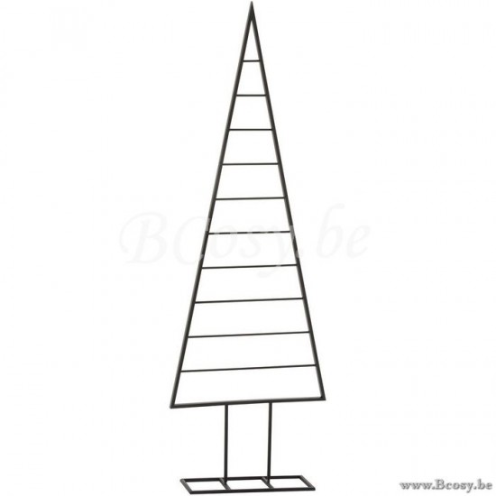J Line Jline Baum Deko Metall Schwarz weihnachtsbaum weihnachtsbaeume