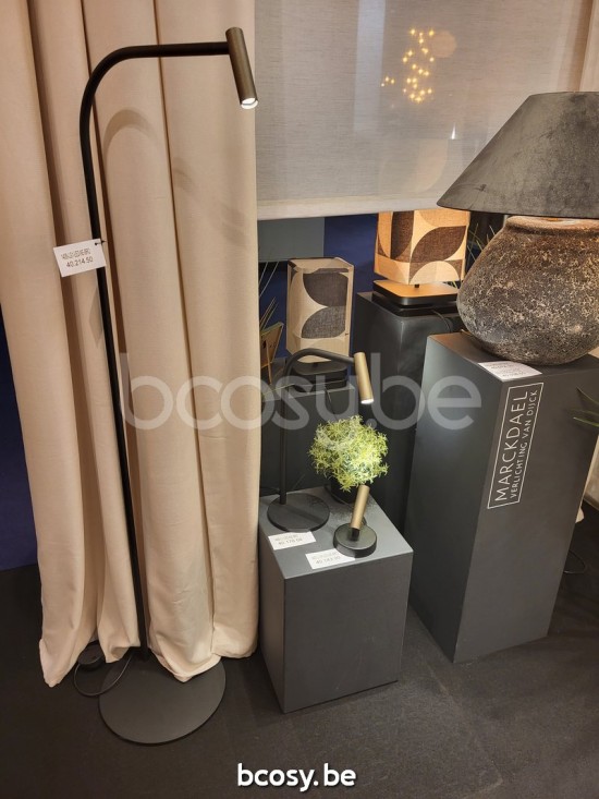 Marckdael VVD tel-aviv Zwart-brons vloerlamp VVD VDV Verlichting van Dijck Dyck Markdaal.