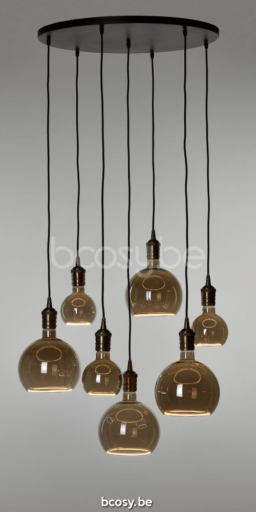 Marckdael VVD Seattle-Seatle zwart gepoederlakt pendel VVD VDV Verlichting van Dijck Dyck Markdaal.