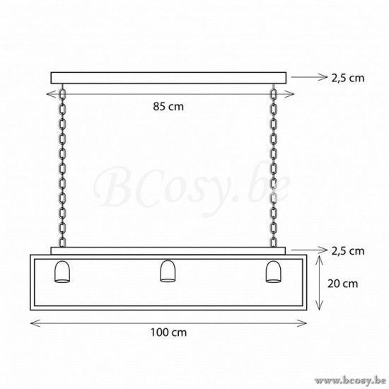 hanglamp DecoEnLigne Plafondverlichting DecoEnLigne Overhead Lamps DecoEnLigne Haengeleuchte DecoEnLigne Haengeleuchten DecoEnLigne Plafondlamp DecoEnLigne Pend.