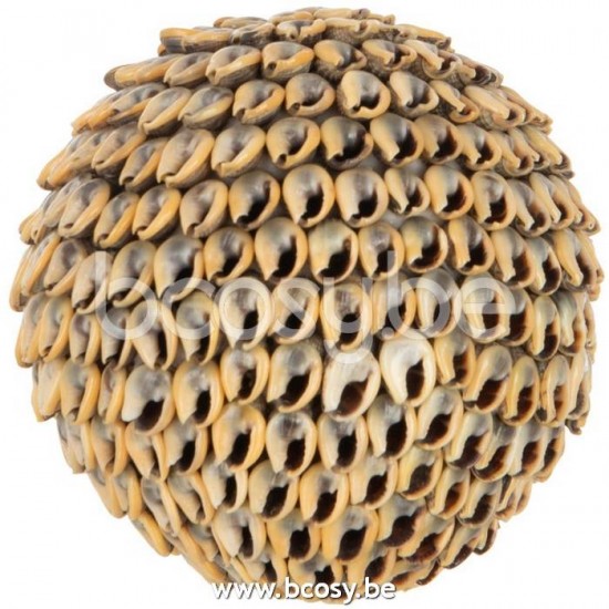J Line Jline Palla Conchiglie Noa Marrone Small Ball Shells Noa Brown Small