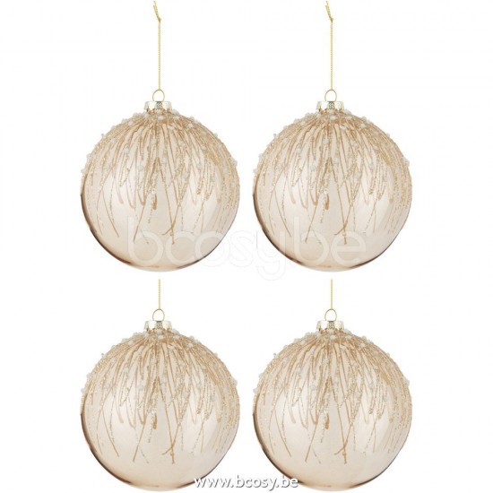 J Line 27138 kerstbal boule de noel boules de noel Decoracion Home Accessories Decoratie packung mit weihnachtskugel box of baubles kerstbal kerstbol Dekoration Weihnachtskugeln Decorations Woon Acces
