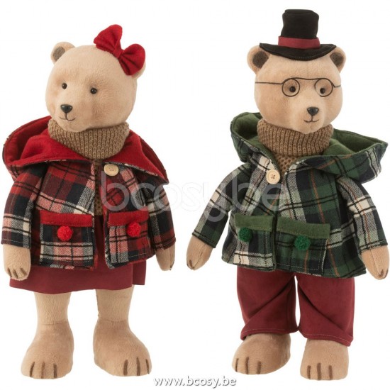 J Line 27316 Decoracion baer Pluchen beer baere polar bear Beren teddybears White polar bears Decorazione Decorations Teddybear Teddyberen Textiles beertje Decoratie Pluche beer Textilien Teddy bears