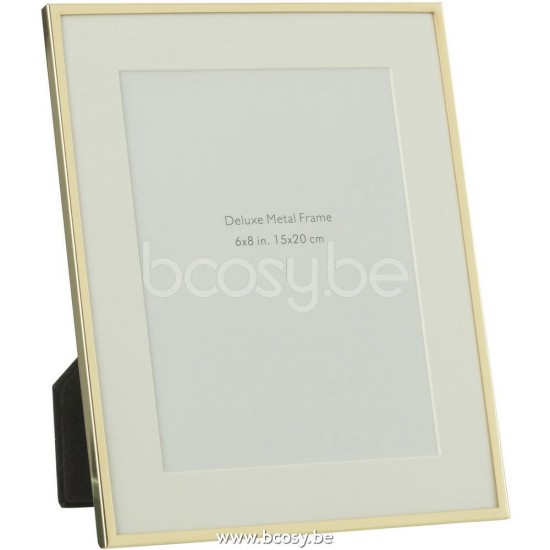 Jline Marco Foto Passepartout Borde Fno 15X20 Metal Oro Large