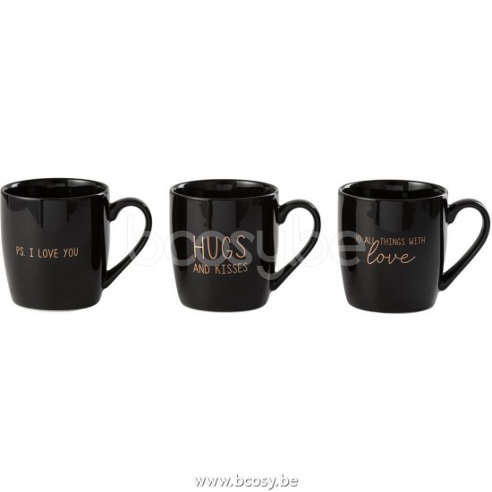 J Line 28384 Koppen tasse de cafe koffietas Cuisine Accessoires Decorazione Decoration Kitchen Accessories Koffiekoppen Decoracion Cups Decoratie Tabletop Tafelserviezen Accessori Per La Cucina Servic
