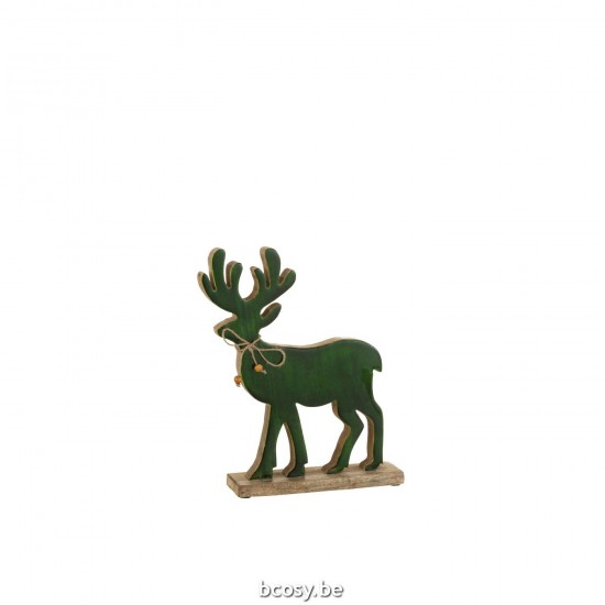 J Line 37937 Dier Decoratie Rendier reindeers standing Decoration renne debout Decorazione Caribous Rendier Beelden Dekoratio.