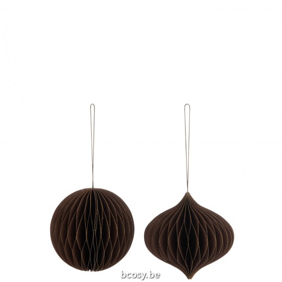 J Line 39580 Wohnzubehoer kerstbal packung mit weihnachtskugel Accesorios De Casa Decorations kerstbol Kerstbollen Kerstballe.