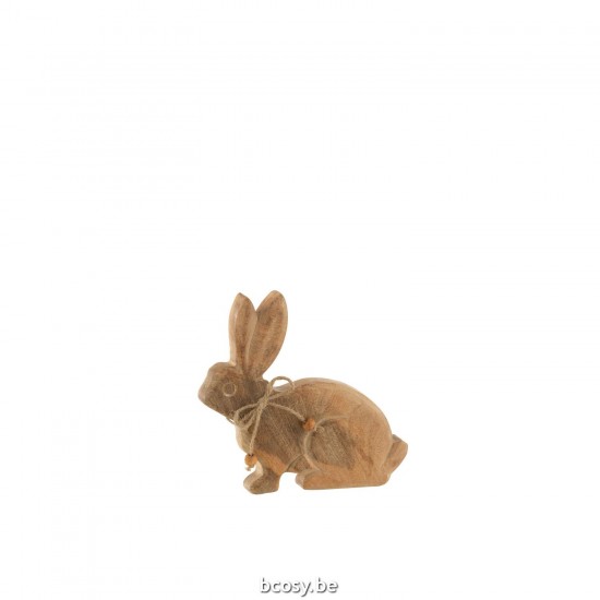 J Line 40149 Decoratie Beeldje Statue Lapins Decoration Dekoration Hasen rabbit standing Dier Konijntje Staand kaninchen steh.