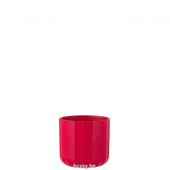 Jline Maceta Summer Cerámica Rosa Small.