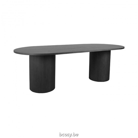 LABEL51 Esstische Oliva Schwarz Eiche 240 cm.