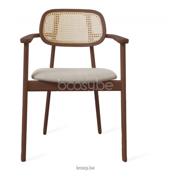 Vincent Sheppard Titus fauteuils chaises avec accoudoirs cadre en Hêtre Tabac Bouclé Chêne Blanc Lime.