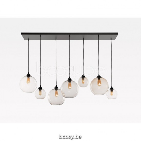 Marckdael 1588-PL7-NE-GLOBE-TOPAZ-3KL-4GR C-VDV 1588-PL7-NE-GLOBE-TOPAZ-3KL-4GR Verlichting van Dijck van Dyck Markdaal