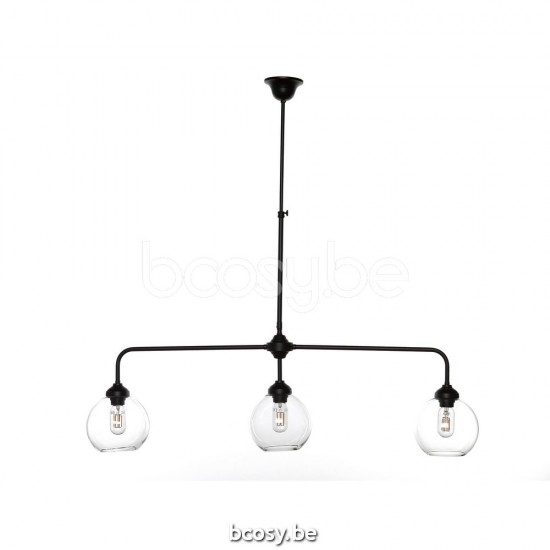 Marckdael 0187-3F-GL-NE-GLOBE-CLEAR-KL C-VDV 0187-3F-GL-NE-GLOBE-CLEAR-KL Verlichting van Dijck van Dyck Markdaal