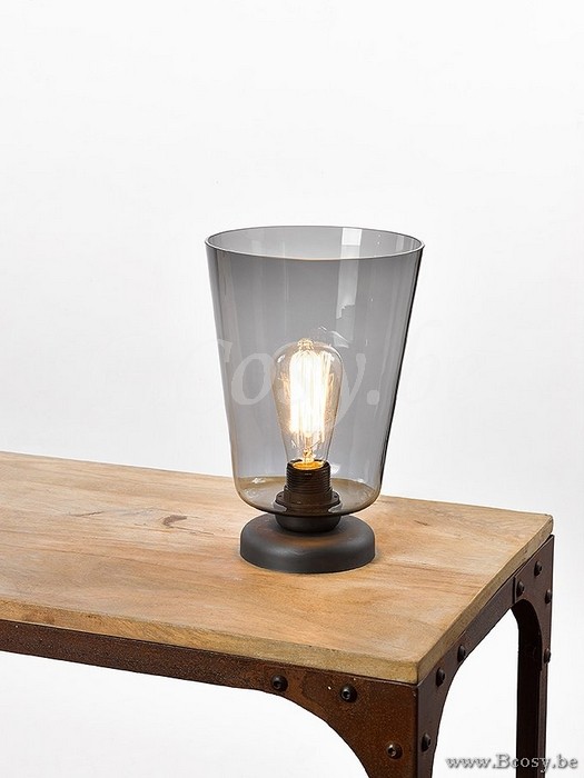 Marckdael 0287-L1-DB-CONO-FUME-GR C-VDV 0287-L1-DB-CONO-FUME-GR Verlichting van Dijck van Dyck Markdaal