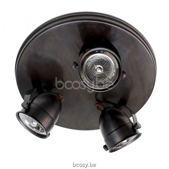 Authentage Comète on round plate 3L Bronze COM0L3R30.