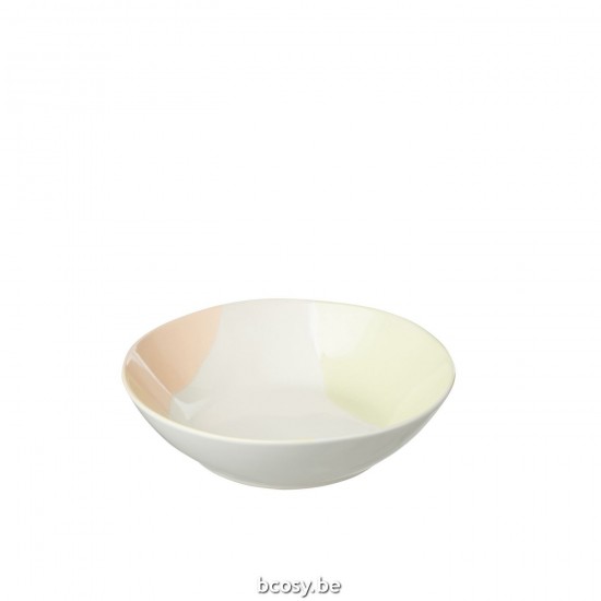 J Line Ciotola Macchie Porcellana Mix Large Cuenco Motivos Porcelana Mix Large.