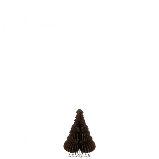 J Line Sospensione Albero Di Natale Carta Marrone Small Colgador Arbol De Navidad Marron Small.
