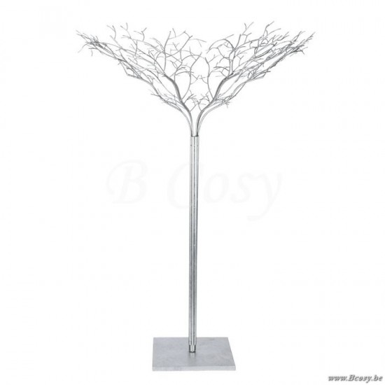 J Line Jline Albero Ferro Battuto Plata Large Arbol Hierro Forjado Plata Large