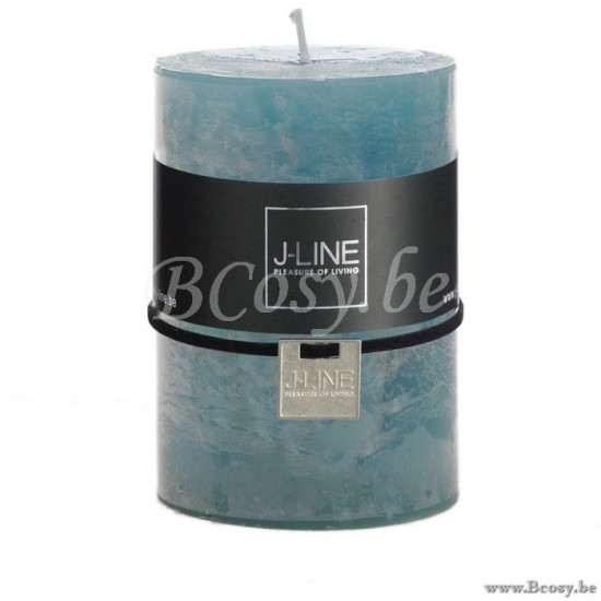 J Line Jline Candela Cilindro Azzurra M 48O Vela Cilindro Azul M 48H