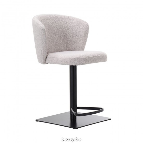 LABEL 51 Tabouret de bar Wave Naturel Boucle.