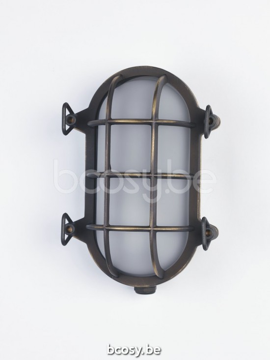 Marckdael wandlamp Billiardo-Biliardo Marckdael 0057-A1-OV-DB-OUT 0057-A1-OV-DB Billiardo donker brons wandlamp H 22cm VVD VDV Verlichting v.