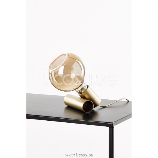Marckdael tafellamp Calgary Marckdael 0997-L1-RO-OTT Contemporal ottone-messing tafellamp H 8cm VVD VDV Verlichting van Dijck Dyck Markdaal.