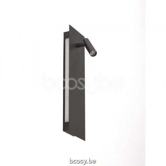 Marckdael wandlamp Tel-Aviv Marckdael 1407-A1-LED-DOLS-NE Contemporal Spots zwart wandlamp VVD VDV Verlichting van Dijck Dyck Markdaal.