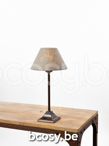 Marckdael tafellamp Billiardo-Biliardo Marckdael 2136-30-MN Billiardo marron kastanjebruin tafellamp VVD VDV Verlichting van Dijck Dyck Mark.