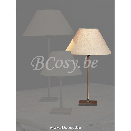 Marckdael tafellamp Billiardo Marckdael 255-30-DBR-S25-LINDA-COCOAWIT Tablelamps donker brons tafellamp H 30cm VVD VDV Verlichting van Dijck.