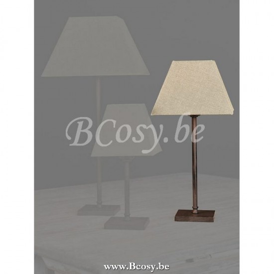 Marckdael tafellamp Billiardo Marckdael 255-30-MN-V20-LINDA-COCOAWIT-600X800 Tablelamps marron kastanjebruin tafellamp H 30cm VVD VDV Verlic.