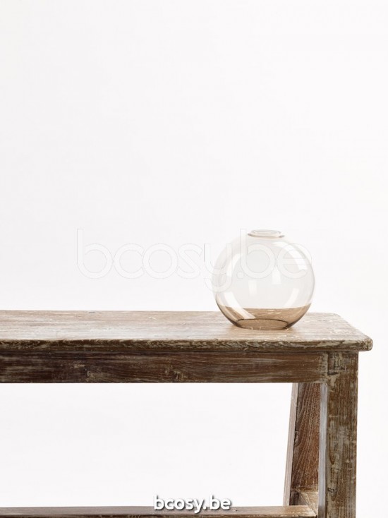 Marckdael lampekap Glasbol Topaz Cognac Marckdael GLAS BOL KLEIN TOPAZ GLASS-GLOBE-TOPAZ-SMALL Samples topaas lampekap H 16cm VVD VDV Verlic.