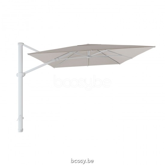  Jardinico LIMA 300x400 Rechteckiger Freiarmsonnenschirm Freiarmschirm 3x4 Sonnenschirmmast Weiß Matt Pulverbeschichtetes Aluminium| Sonnenschirmbespannung-bezug-tuch-stoff Cloud Sunbrella.