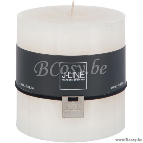 Jline Vela Cilindro Vanilla 80H