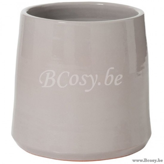Jline Maceta Redondo Ceramica Gris Large